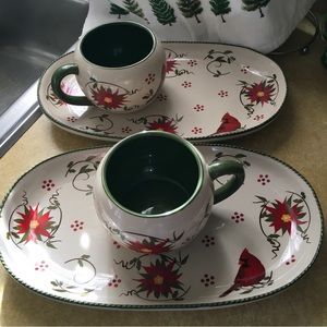 Temptations Winter Whimsy 4 Piece Set NWOT